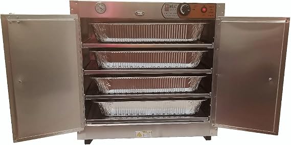 HeatMax 251524 Catering and Events Food Warmer with Water Tray, The Original and The Best, UL/NSF Certified for inspections, Made in USA with Service and Support, Great for Schools, Churches
