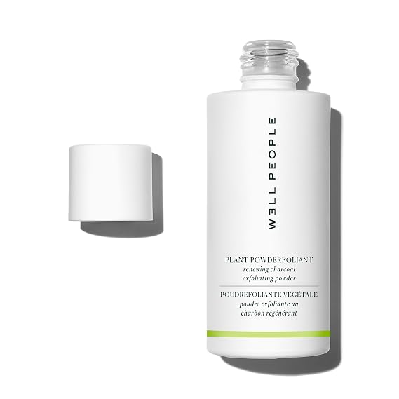 Well People Plant Powderfoliant Renewing Charcoal Exfoliating Powder