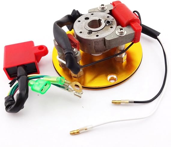 Racing Magneto Stator Rotor Gold Ignition CDI Box For 110cc 125cc 140cc Engine Chinese Lifan YX Pit Dirt Bike Motor Motorcycle