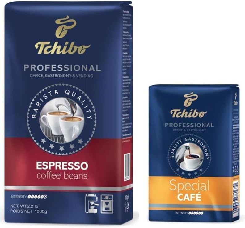 Tchibo Profesional Espresso Bean Coffee 1 Kg Profesional Special Filter Coffee 250 Gr