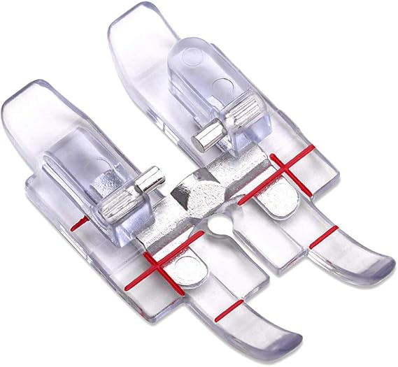 DREAMSTITCH 820883096 1/4" (Quarter Inch) Clear Quilting Presser Foot for Pfaff Sewing Machine D,E,G,J,K Model 820883096 (2)