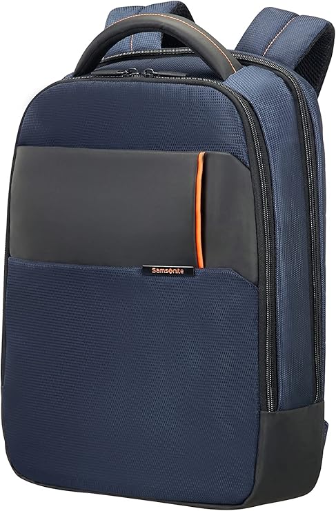 Samsonite 16N-01-004 Qibyte Notebook Sırt Çantası, 14.1", Mavi