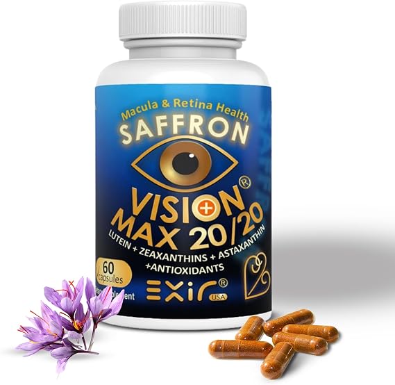 Visual Performance Support Eye Supplement | Supports Eye Health, Visual Comfort & Focus, 60 Capsules