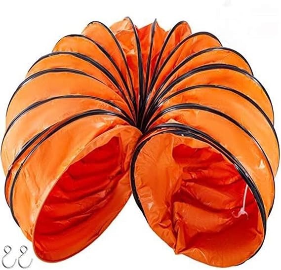 Duct Hosing PVC Ducting 5m/10m Flexible Hosing Diameter 200/300/400/500/600 mm Flexible PVC Ducting,Flexible Ventilation Duct,Blower Fan,Flexible Duct,Fume Extractor,5M-diam:300mm