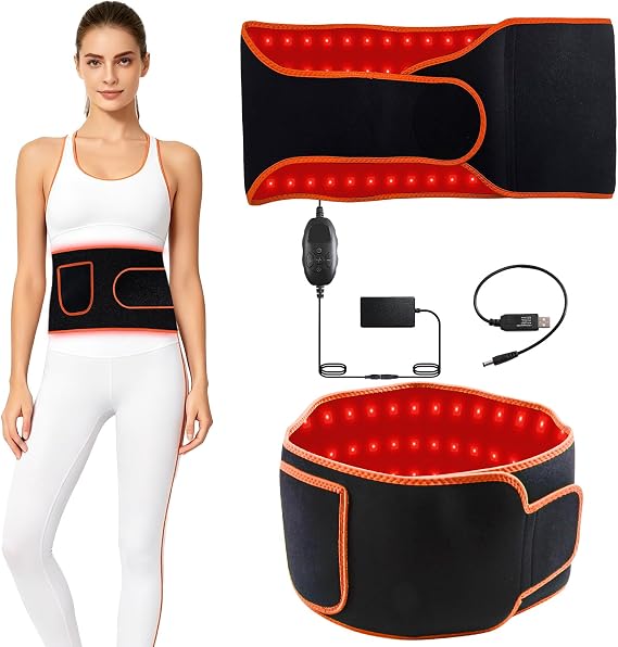 Red Light Belt, 210LEDs Near-Infrared Belt, 660nm & 850nm Red Light Wrap