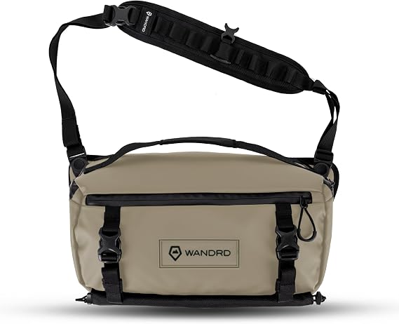 WANDRD ROGUE V1 9L Sling: Compact Camera Sling and Crossbody Bag with Fast Access, 3-Way Carry Lightweight Everyday Bag Great for Travel, Photography, and Daily Use (Yuma Tan)