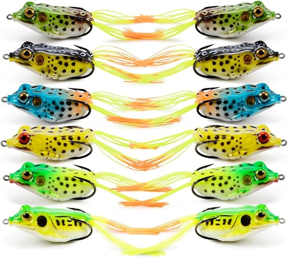 Supertrip Topwater Frog Crankbait Tackle Crank Bait Bass Lures