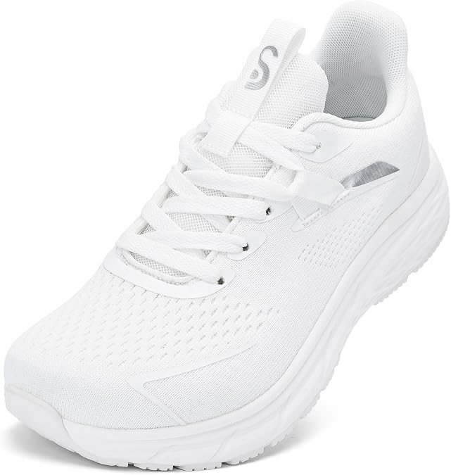 Slow Man Wide Toe Box Mens Walking Sneakers Wide Width Running Shoes Gym Workout Tennis Shoes for Wide Feet