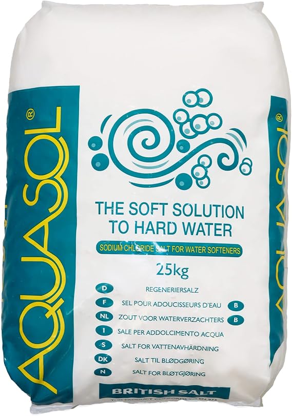 AQUASOL Salt Tablets - 1 x 25KG For Tablet Salt Water Softeners