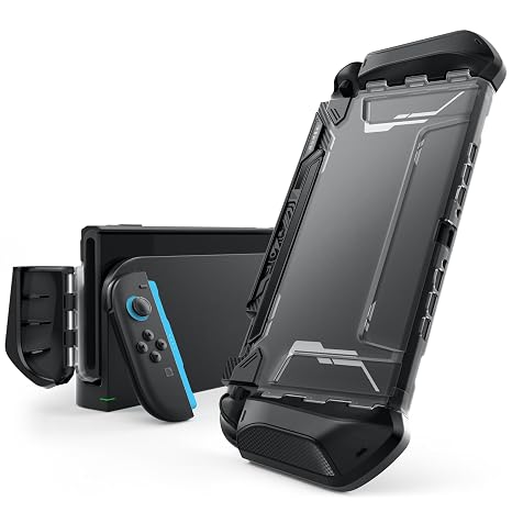 Mumba Dockable Protective Case for Nintendo Switch 2,Blade Series,Dark