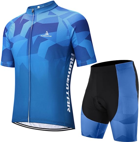 Men's Cycling Bike Jersey Long Sleeve - Moisture Wicking, Breathable, Quick Dry Biking Shirt Full Zipper