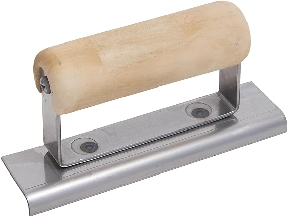 MARSHALLTOWN QLT Concrete Hand Edger, 6 x 2 Inch, Assembled in the USA
