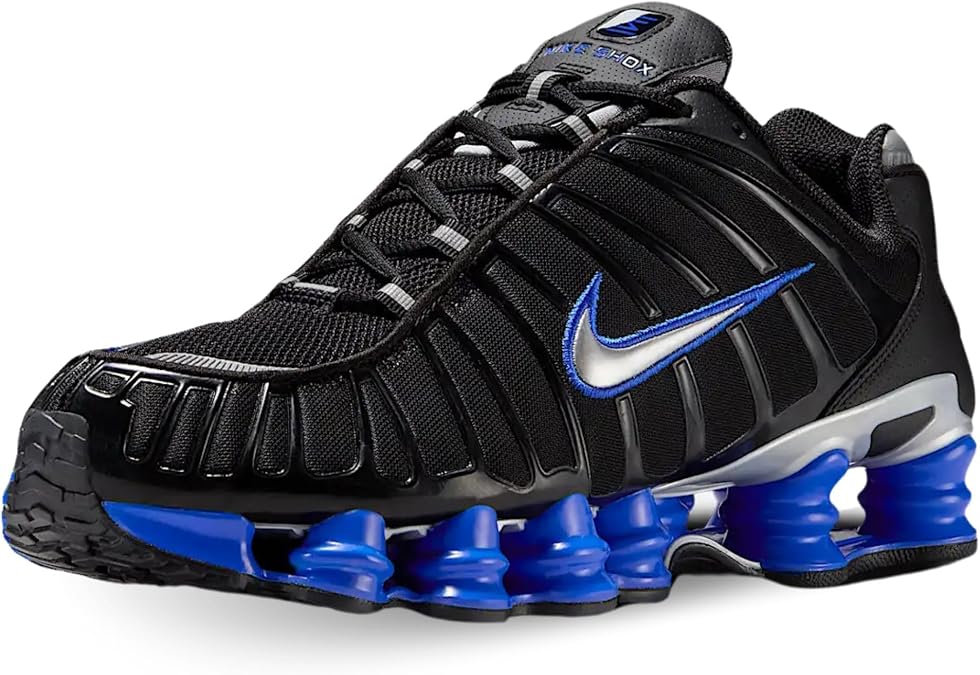 Shox TL Men's Shoes (CN0151-004, Black/Racer Blue/Metallic Silver) 