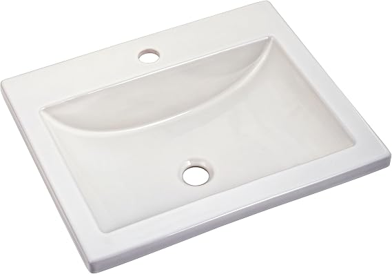 American Standard 0643001.020 Studio Drop in Sink with Center Faucet Holes