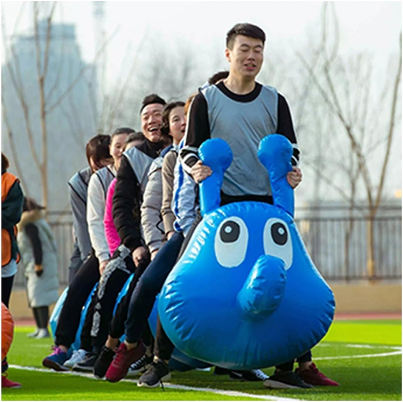 Team Building Games Field Day Outdoor Teamwork Games, Team Building School Family Cooperation Game Inflatable Toys