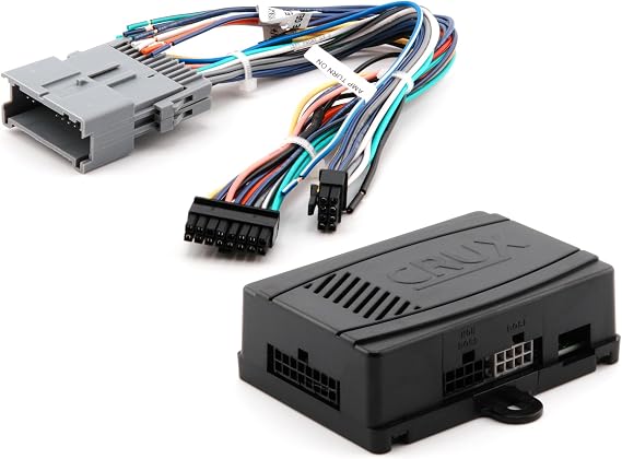 Crux SOCGM-17C Radio Replacement Interface with Chime for GM Class II Bose Amplified & Non Amplified Systems