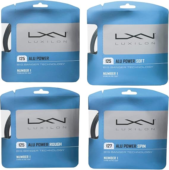 Luxilon ALU Power, Feel, Rough, Soft, Spin, Tennis String Set