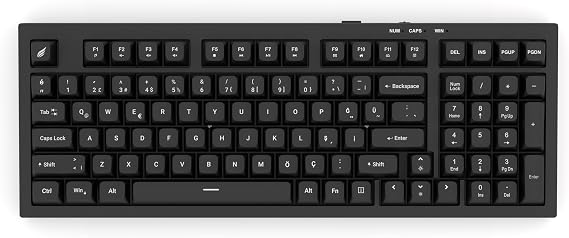 Hawk Gaming HK210 Membrane Rainbow Type C Kablolu Full Türkçe Gaming Klavye (Siyah)