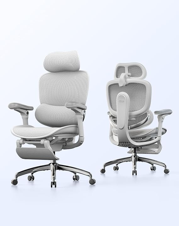 SIHOO Doro C300 Pro V2 Ergonomic Office Chair, Adaptive Support, Footrest