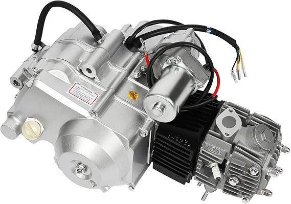 125cc 4 Stroke Engine Electric Start 3+1 Reverse Semi Automatic Single Cylinder Engine Air Cooled with Reverse Gear for ATV Go Kart Motocross