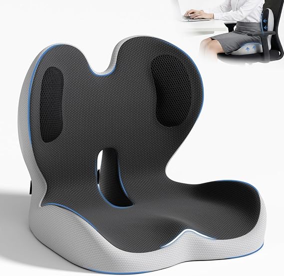 Seat Cushion,Memory Foam Chair Cushion for Office and Car