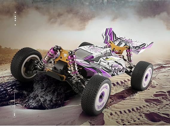 WLTOYS High-Speed RC Car 124019 V2 1/12 4WD 55km/h High-Speed Off-Road Remote Control Drift Climbing RC Racing Car Adults,Kids Toys (124019 2 * 2200)