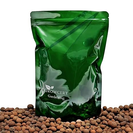 Premium Clay Pebbles For Plants: Multipurpose Growing Medium for Gardens, Hydroponics, and Green Roofs (2L)