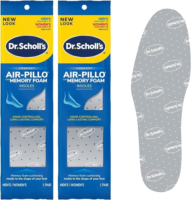 Dr. Scholls Air-Pillo with Memory Foam Insoles