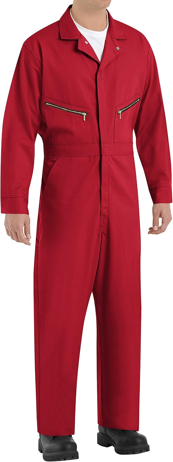 Red Kap Men's Red Kap Men's Zip-front Cotton Coverall