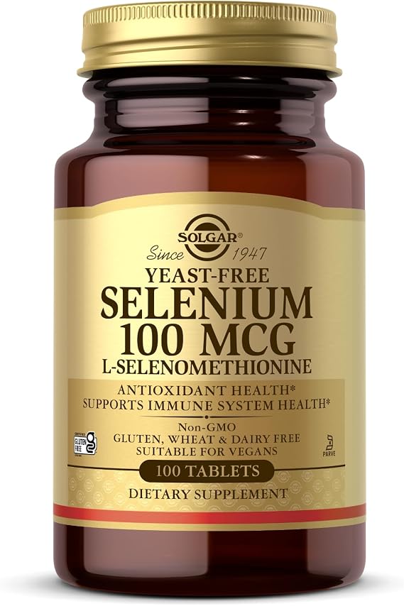 Solgar Selenium 100mcg 100 Tablets
