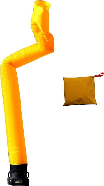 LookOurWay Air Dancers Inflatable Tube Complete Set with 1 HP Sky Dancer Blower