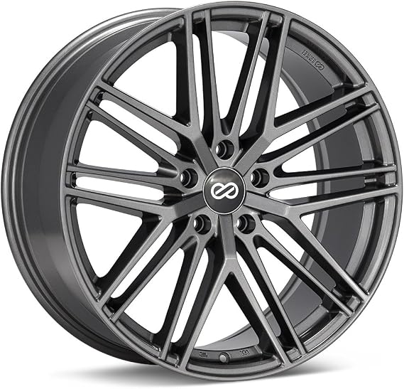 18x8 Enkei PHANTOM Anthracite Wheel/Rim Bolt Pattern(5x108) Offset (40) Hub Bore(72.6) Part Number(518-880-3140AP)