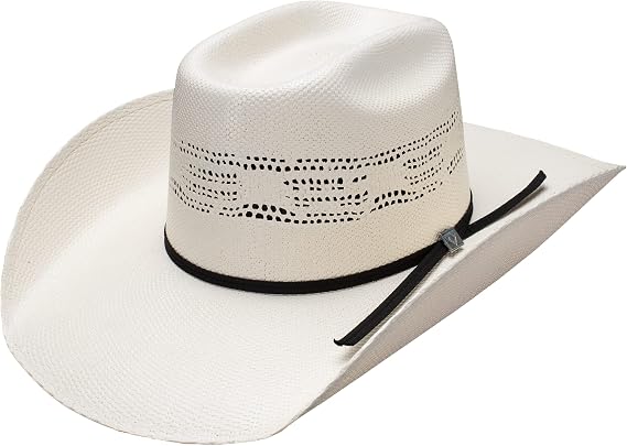 RESISTOL Boys Cody Johnson Straw Cowboy Hat Wild As You Off-White