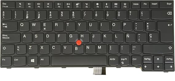 Spanish Laptop Keyboard for Lenovo Thinkpad E470 E470c E475 20H4 20H1 20H2