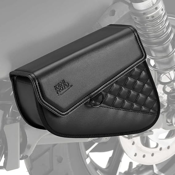 KEMIMOTO Swingarm Bag 5.5L Motorcycle Side Solo Bag Fit for Sportster Rebel
