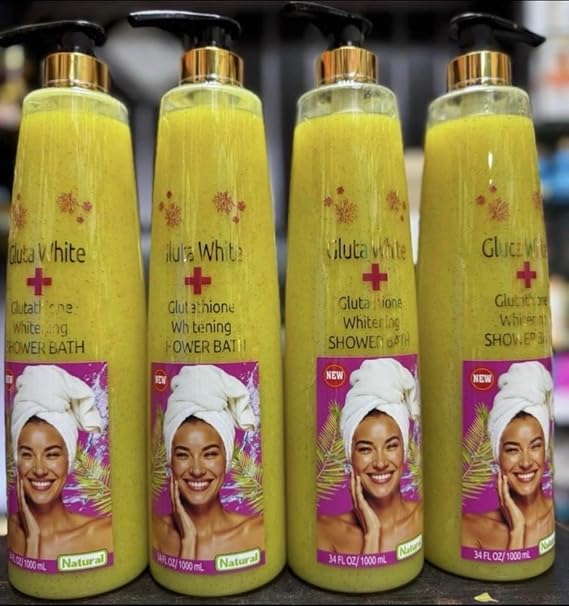 1pcs Gluta White+ Glutathione Whitening Shower Gel 1000ml