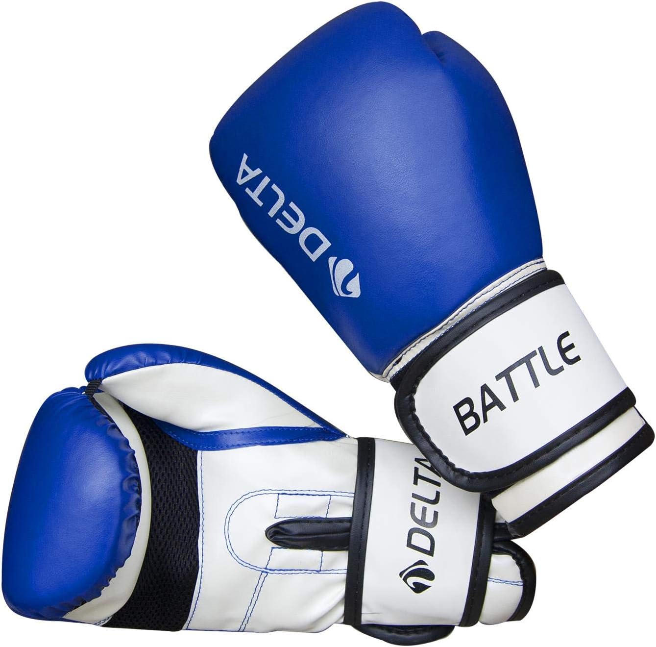 Delta Battle Dura-Strong Boxing Gloves, Blue