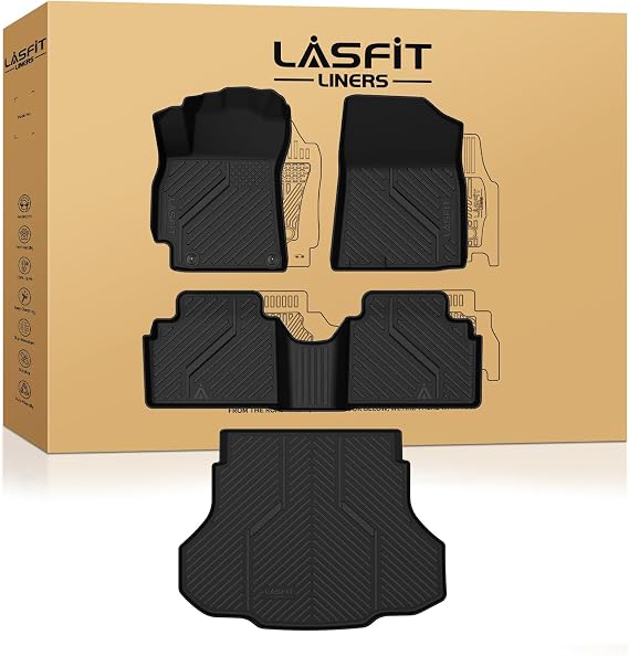 LASFIT Floor Mats for Hyundai Elantra Gas 2021-2026 / Elantra N 2022-2026