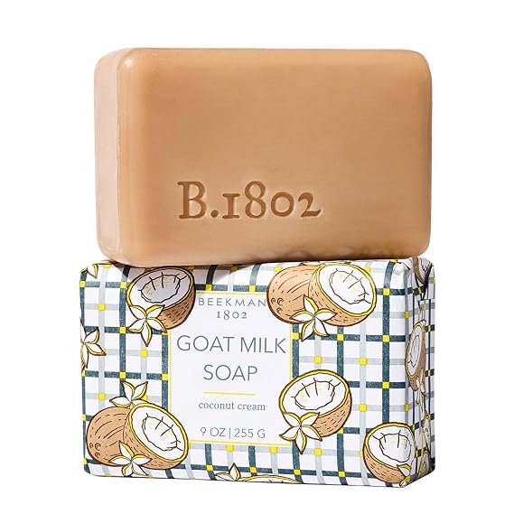 Beekman 1802 Goat Milk Soap, Coconut Cream, 9 oz