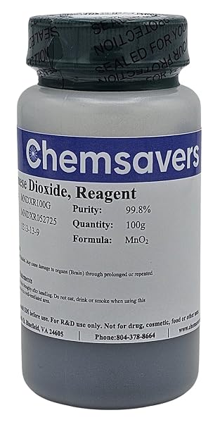 Manganese Dioxide, Reagent, 99.8%, 100g