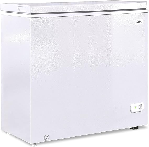 TABU 12.0 Cubic Feet Chest Freezer, Large Freestanding Deep Freezer, White