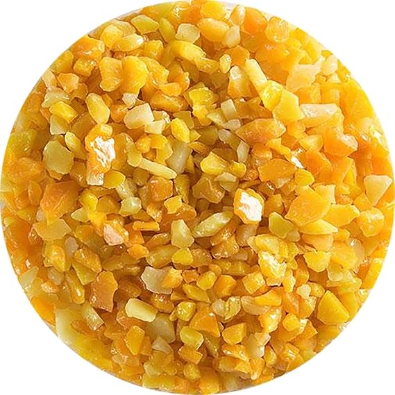 5 Oz Pumpkin Orange Opal Striker Coarse Frit - 90 Coe
