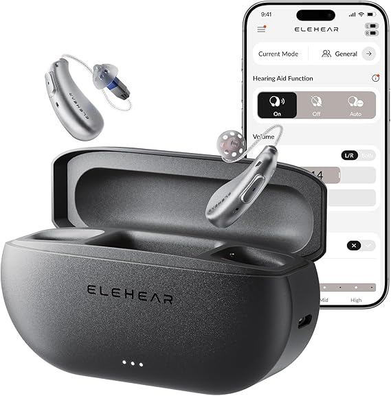 ELEHEAR-Beyond OTC Bluetooth Rechargeable Hearing Aids, Superior Sound
