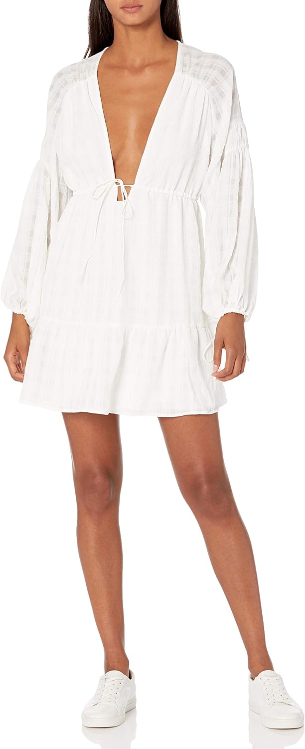 findersKEEPERS Womens Long Sleeve Lucietti Mini Dress