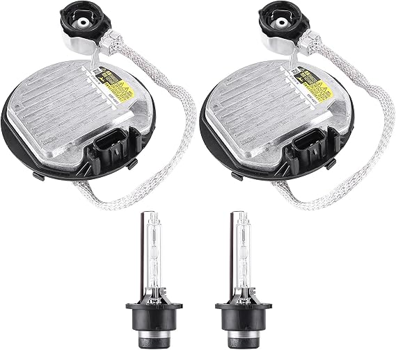 2PCS 8110775020 Xenon HID Headlight Ballast With Igniter D4S Bulb for Lexus GS LX RX 350 450h 570 2012-2015 and Mazda 6 - Control Unit Included