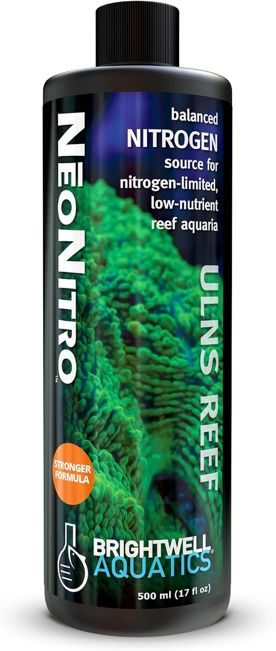Brightwell Aquatics NeoNitro Nitrate Supplement for Reef Aquariums, 500 ml