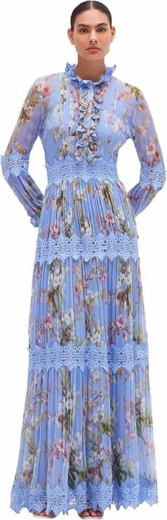 Delicata Flutter Maxi Dress
