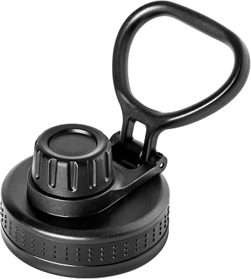 Water Bottle Lid Fit for HydroFlask & Takeya Wide Mouth Water Bottle 12 oz 16 oz 18 oz 20 oz 32 oz 40 oz-Top Replacement Lid, BPA Free