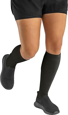 JOBST ACTIVA Athletic 15-20 mmHg Compression Socks Knee High, Closed Toe