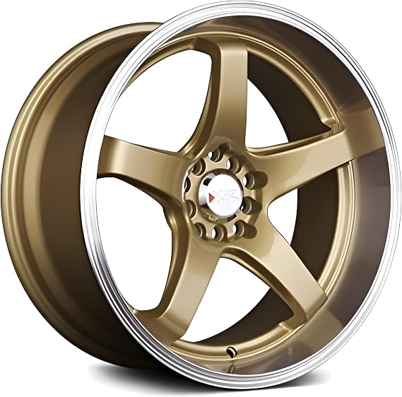 Xxr 555 18x8.5 5x100/5x114.3 35et Hyper Gold/Ml wheel